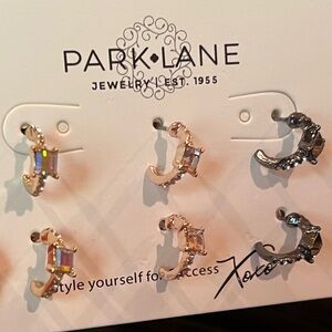 Park Lane Petite Crystal Hoops Earring Set